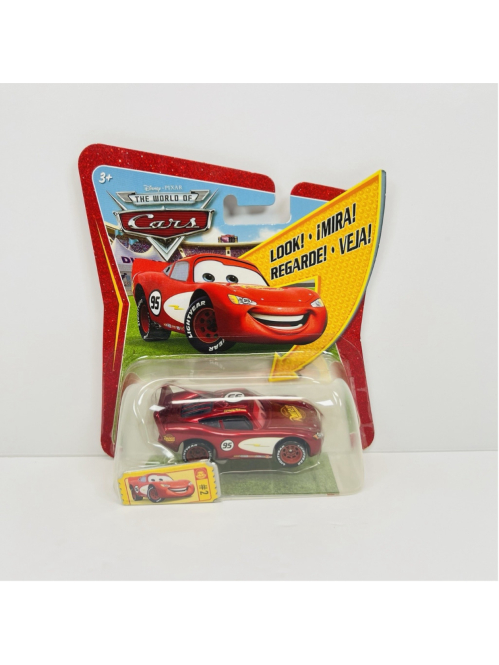 Disney Pixar Cars - RADIATOR SPRINGS McQUEEN LENTICULAR Eyes Change 1:55 Diecast